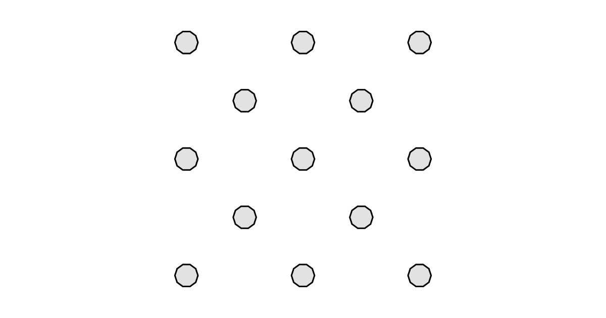 Dot staggered, coarse pattern, seamless texture