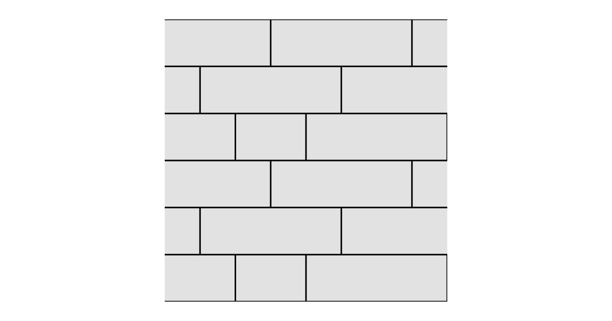 Flemish stretcher bond pattern, seamless texture