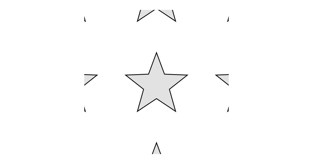 Solid star pattern, seamless texture