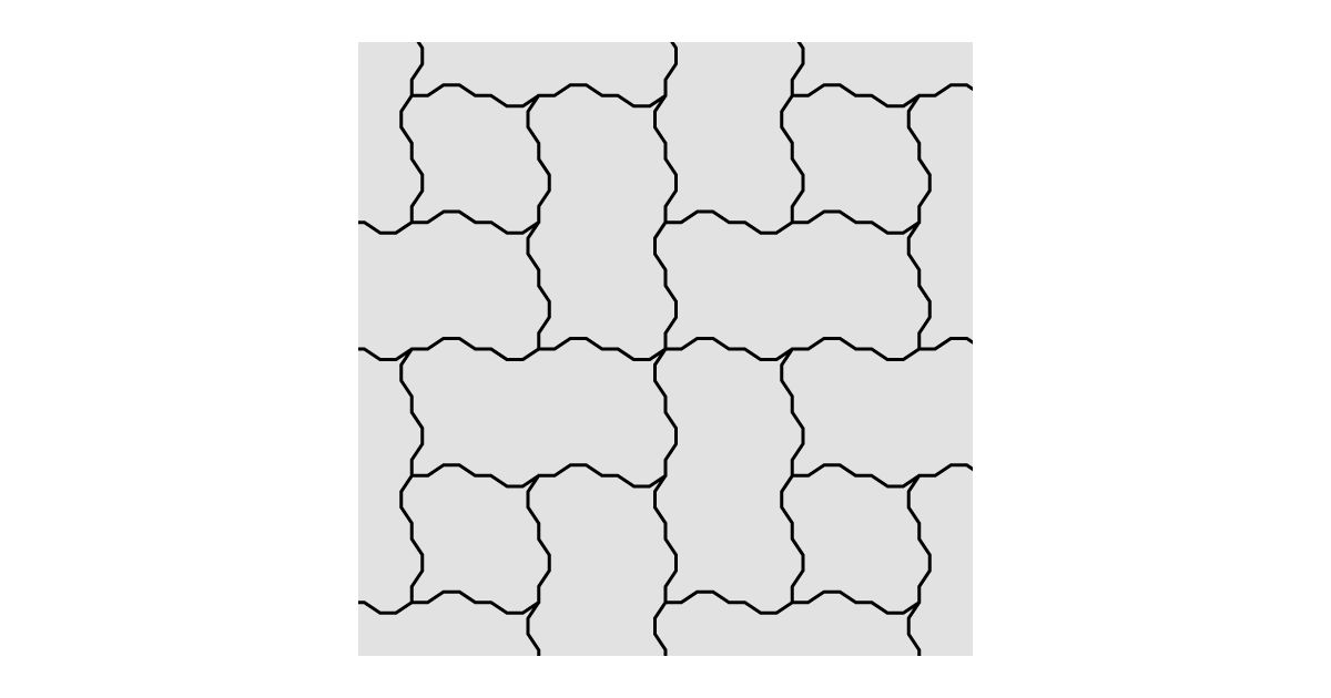 Tabbed pinwheel pattern, seamless texture