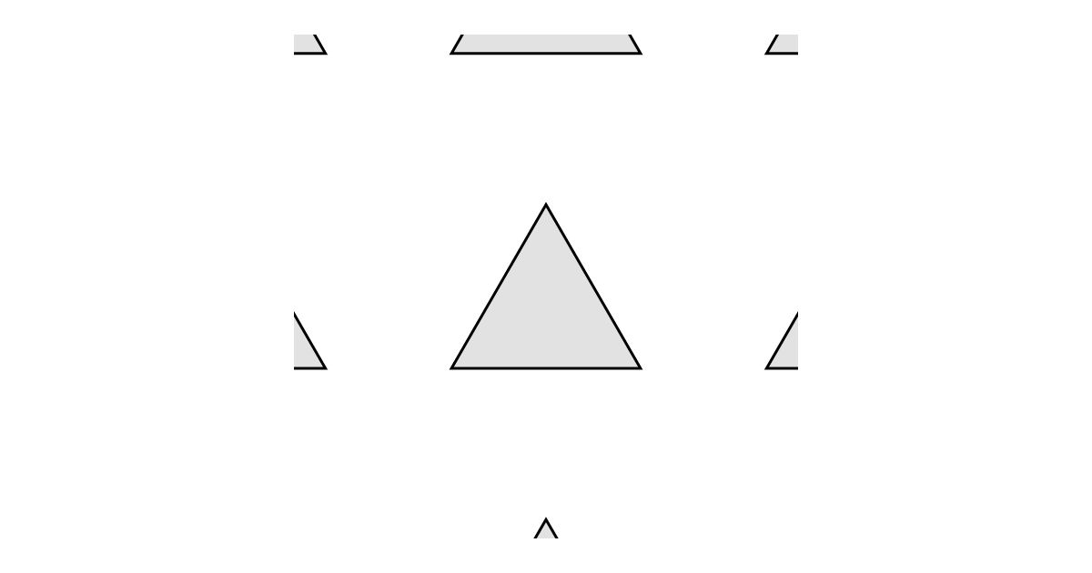 Solid triangle pattern, seamless texture