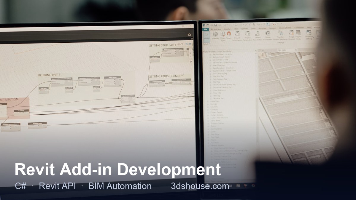 Custom Revit Add-in Development - Dynamo and Revit API