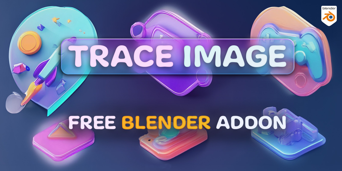 Image Trace Generator Blender addon