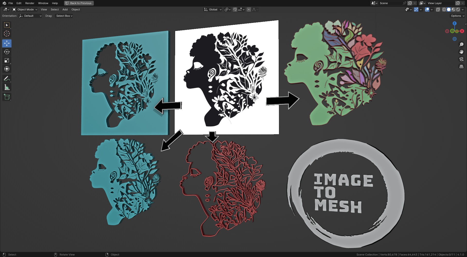 Sketch N Trace Blender addon