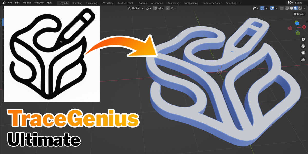 TraceGenius Ultimate Blender addon